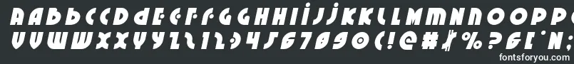 Шрифт Neuralnomicontitleital – белые шрифты