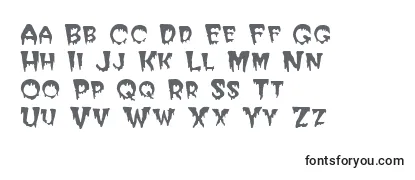 Review of the Horror Font