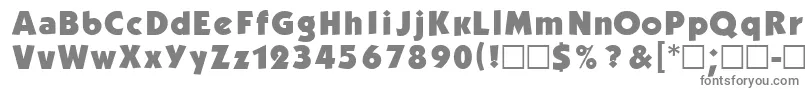 Kblb-Schriftart – Graue Schriften auf weißem Hintergrund