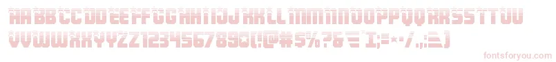 Armyrangershalf Font – Pink Fonts on White Background