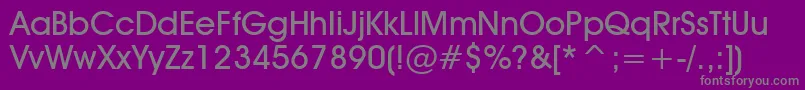 Tt0156m Font – Gray Fonts on Purple Background