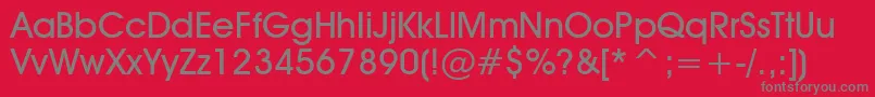 Tt0156m Font – Gray Fonts on Red Background
