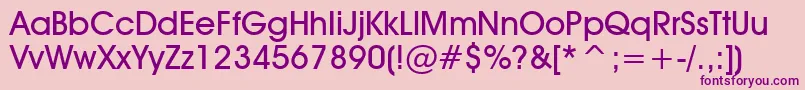 Tt0156m Font – Purple Fonts on Pink Background