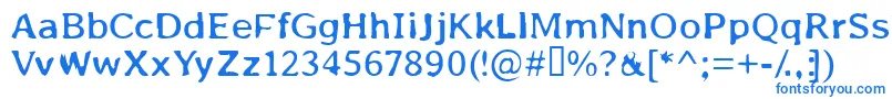 U.Box98 Font – Blue Fonts