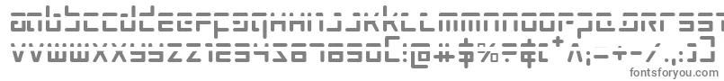 Prokofievph Font – Gray Fonts on White Background