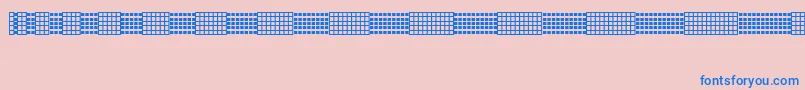 Saiba mais sobre a fonte Picgrid Fonte Picgrid – fontes azuis em um fundo rosa