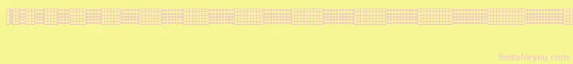 fuente Picgrid – Fuentes Rosadas Sobre Fondo Amarillo