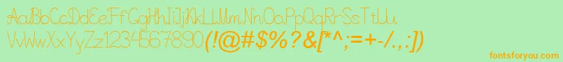 Подробнее о шрифте Viper78March05Year2014 Шрифт Viper78March05Year2014 – оранжевые шрифты на зелёном фоне