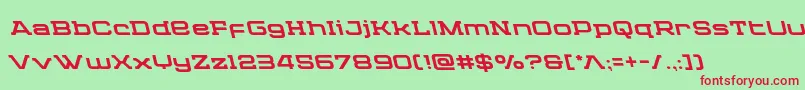 Cydoniacenturyleft Font – Red Fonts on Green Background