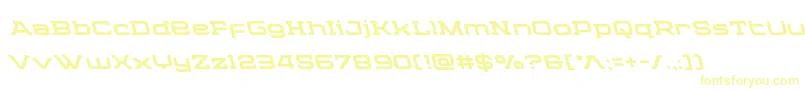 Cydoniacenturyleft Font – Yellow Fonts on White Background