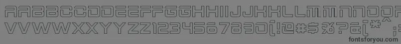 Weitere Informationen zur 2015CruiserHollow-Schriftart 2015CruiserHollow-Schriftart – Schwarze Schriften auf grauem Hintergrund
