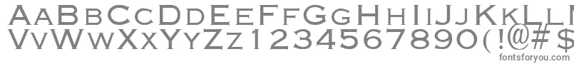 Шрифт EngravingLight – серые шрифты на белом фоне
