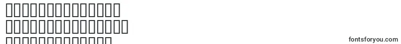 SfBigWhiskeyExtendedBold-Schriftart – koreanische Schriften