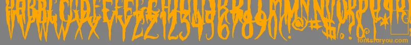 More about PhantomFingers Font PhantomFingers Font – Orange Fonts on Gray Background