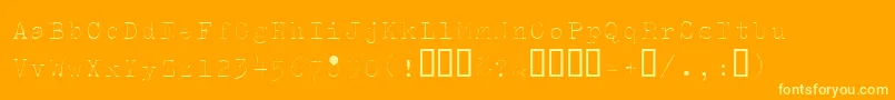 Подробнее о шрифте Splendidi Шрифт Splendidi – жёлтые шрифты на оранжевом фоне