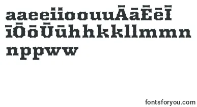 ArbutusRegular font – hawaiian Fonts