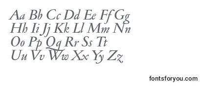 JannonmedItalic-fontti