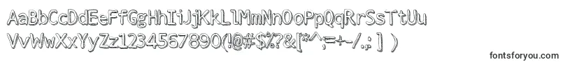 StrokeDimension-fontti – Logofontit