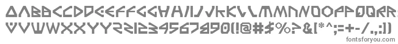 Tfv2-Schriftart – Graue Schriften
