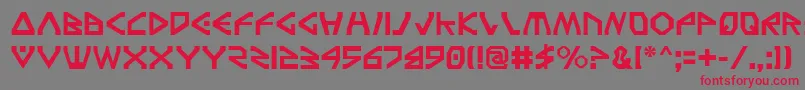 Подробнее о шрифте Tfv2 Шрифт Tfv2 – красные шрифты на сером фоне