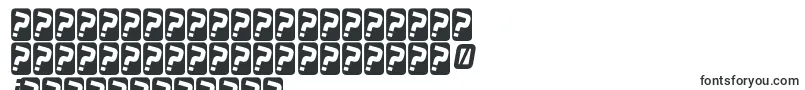 フォントZektonhvItalic – シンディ文字