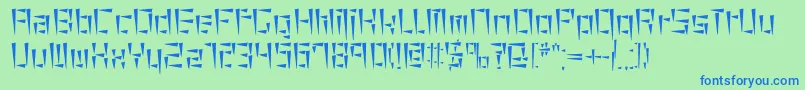 More about Cuneiform Font Cuneiform Font – Blue Fonts on Green Background