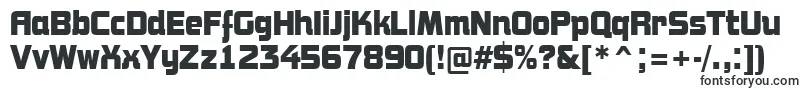 AConceptonrBold Font – Filled Fonts