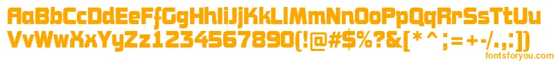 Police AConceptonrBold – polices orange