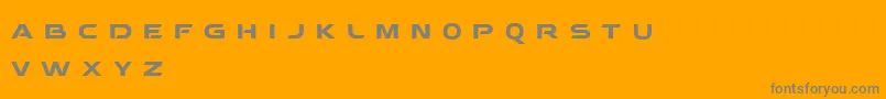 More about Behatrice Font Behatrice Font – Gray Fonts on Orange Background