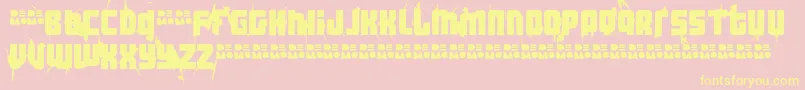 fuente Ft3TheHardWayRmxWhippeddemo – Fuentes Amarillas Sobre Fondo Rosa