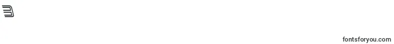 ElectionDayLeftalic Font – Fonts for Digit 3