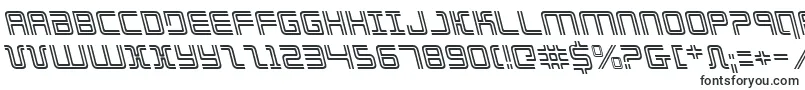 ElectionDayLeftalic-Schriftart – Quadrocopter-Schriften