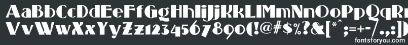 Standingroomonlynf Font – White Fonts
