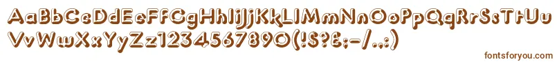 K22LuciferNo.1 Font – Brown Fonts