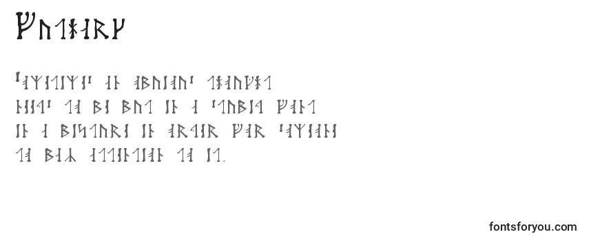 Шрифт Futhark (102452)