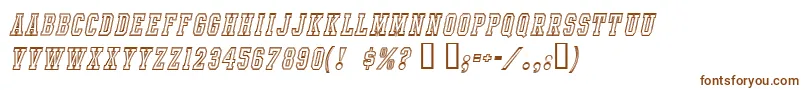 IntramuralContourItalicJl Font – Brown Fonts