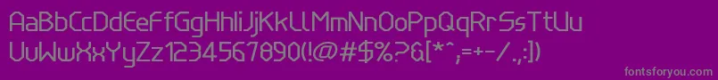Шрифт LinewireRegular – серые шрифты на фиолетовом фоне