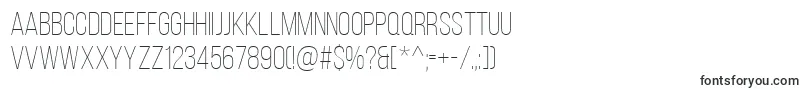BebasNeueLight Font – Fonts for Microsoft Office