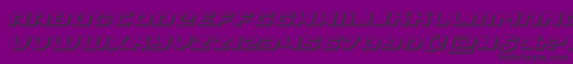 fuente Annapolis3Dital – Fuentes Negras Sobre Fondo Morado