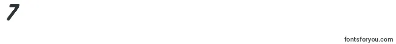 Bubbci Font – Fonts for Digit 7