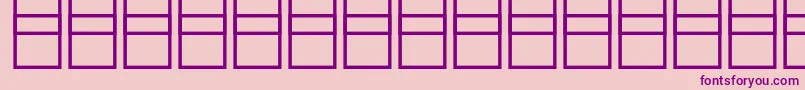 Mathsymbols3 Font – Purple Fonts on Pink Background