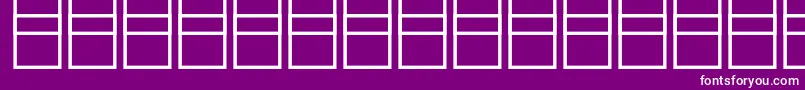Mathsymbols3 Font – White Fonts on Purple Background