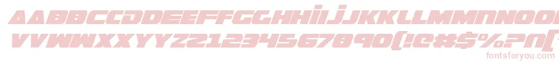 GuardianItalic Font – Pink Fonts on White Background