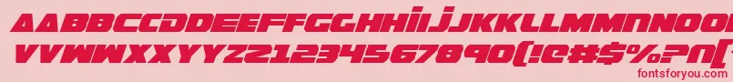 More about GuardianItalic Font GuardianItalic Font – Red Fonts on Pink Background