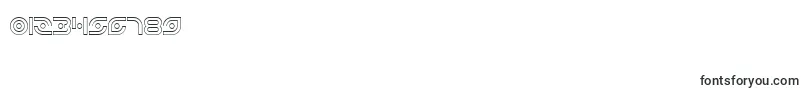 PlanetaryOrbiterOutline Font – Fonts for Numbers and Digits