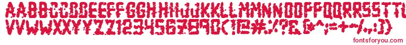 ZombieApocalypse Font – Red Fonts