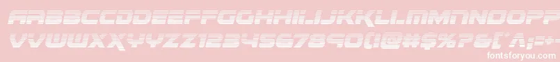 Renegadogradital Font – White Fonts on Pink Background