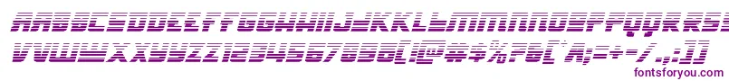 Hongkonghustlegradital Font – Purple Fonts on White Background