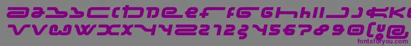 FrozdotreRegular Font – Purple Fonts on Gray Background