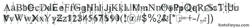 Шрифт 111KingthingsPiquenmeex – шрифты, начинающиеся на 1